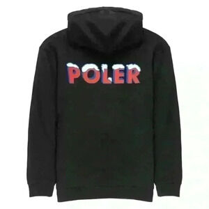 New Poler camping stuff poler pop hoodie. Medium